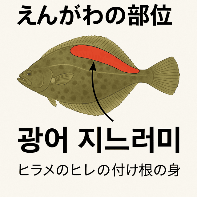 えんがわ 韓国語