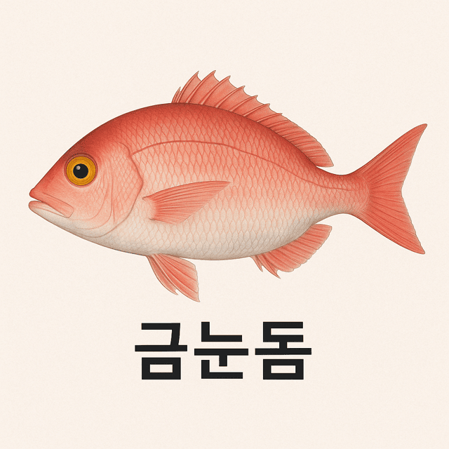金目鯛 韓国語